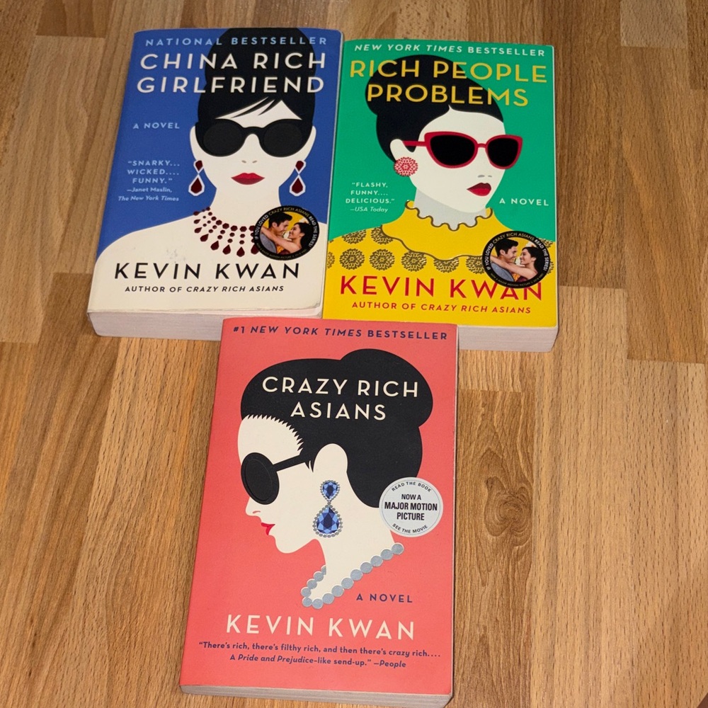 Kevin Kwan Book Set - Crazy Rich Asians Trilogy